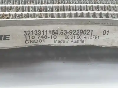Peça sobressalente para automóvel em segunda mão condensador / radiador de ar condicionado por bmw x1 (e84) x1 xdrive 18d referências oem iam 9229021  64539229021