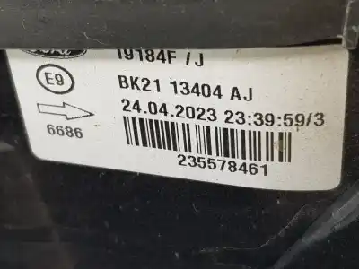 Second-hand car spare part right tailgate light for ford transit custom kasten 280 l1 trend oem iam references bk2113404aj  2410754