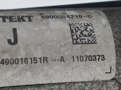 Second-hand car spare part steering rack for dacia dokker essential oem iam references 490018151r  490018151r