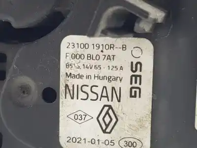 Pezzo di ricambio per auto di seconda mano alternatore per dacia dokker essential riferimenti oem iam 231001910r  231001910r