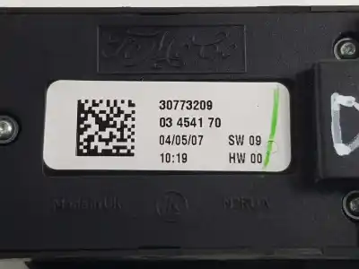 Peça sobressalente para automóvel em segunda mão botão / interruptor elevador vidro dianteiro esquerdo por volvo c30 (533) 2.0 d referências oem iam 30773209  30773209