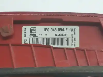 Автозапчасти б/у внутренний правый задний фонарь за seat leon (1p1) reference ссылки oem iam 1p0945094f  1p0945108f