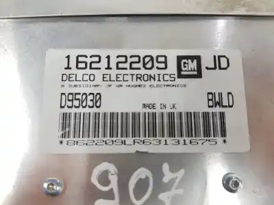Second-hand car spare part ecu engine control for opel corsa b base (e) oem iam references 16212209  16213099