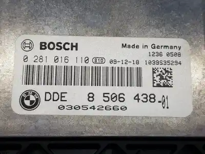 Peça sobressalente para automóvel em segunda mão centralina de motor uce por bmw serie 1 coupe (e82) 120d referências oem iam 8506438  13618512498