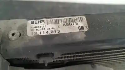 Second-hand car spare part air conditioning condenser / radiator for opel combo tour oem iam references 13114013  