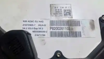 Автозапчастина б/у панель інструментів для renault clio ii fase ii (b/cb0) 1.5 dci diesel 65 cv / 48 kw посилання на oem iam p8200261102  