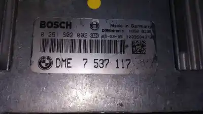 Peça sobressalente para automóvel em segunda mão centralina de motor uce por bmw serie 7 (e65/e66) 760i referências oem iam 7537117  