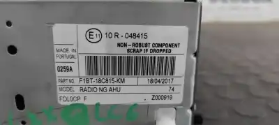 Second-hand car spare part gps navigation system for ford focus turn. titanium oem iam references   