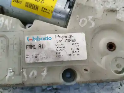 Pezzo di ricambio per auto di seconda mano motore elettrico da tetto per peugeot 307 break / sw (s1) 2.0 hdi cat riferimenti oem iam 404424  