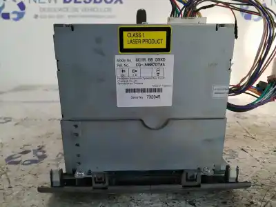Peça sobressalente para automóvel em segunda mão sistema de áudio / rádio cd por ford ranger (es) 2.5 tdci cat referências oem iam cqjm8870taa  