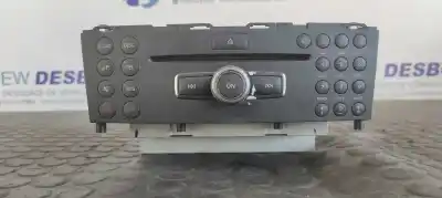 İkinci el araba yedek parçası SES SISTEMI / RADYO CD için MERCEDES-BENZ CLASE C (W204) BERLINA  OEM IAM referansları A2048700694  