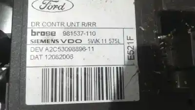 Автозапчастина б/у двигатель заднього правого скла для ford focus c-max (cap) 1.6 tdci cat посилання на oem iam   