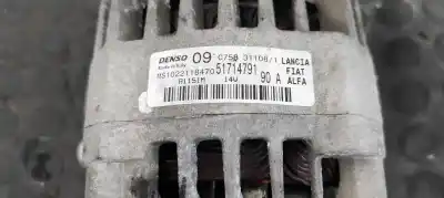 Pezzo di ricambio per auto di seconda mano alternatore per fiat nuova 500 (150) blackjack riferimenti oem iam 51714791  