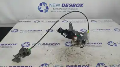 Peça sobressalente para automóvel em segunda mão fechadura da porta traseira esquerda por peugeot 107 1.0 cat (384f) referências oem iam 126a2604