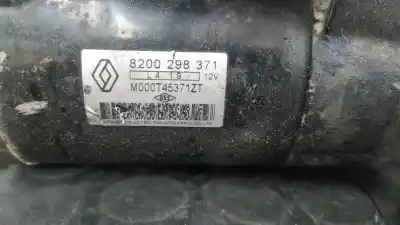 Second-hand car spare part starter motor for renault modus 1.4 16v oem iam references 8200298371  