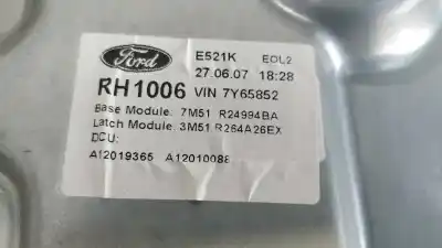 Автозапчастина б/у регулятор скла заднього правого для ford focus c-max (cap) trend (d) посилання на oem iam 7m51r045h22b  