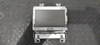 Peça sobressalente para automóvel em segunda mão display gps / multimídia por land rover freelander (lr2) 2.2 td4 cat referências oem iam 