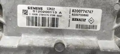 Second-hand car spare part ecu engine control for renault twingo societe oem iam references 8200774747  