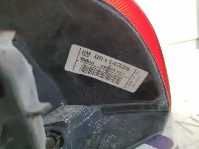 Pezzo di ricambio per auto di seconda mano lampada posteriore sinistra per opel corsa c blue line riferimenti oem iam 09114336  
