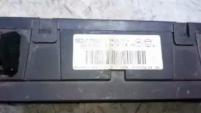 Peça sobressalente para automóvel em segunda mão comando de sofagem (chauffage / ar condicionado)  por citroen c2 (jm_) 1.4 referências oem iam 96377775xt  