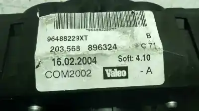 Second-hand car spare part multifunction switch for citroen c2 (jm_) 1.4 oem iam references 96488229xt  
