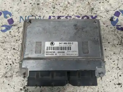 Second-hand car spare part ecu engine control for skoda fabia (6y2/6y3) 1.4 oem iam references 047906033c
