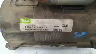 Pezzo di ricambio per auto di seconda mano motorino di avviamento per peugeot 307 break / sw (s1) 1.6 hdi riferimenti oem iam 9645100680  