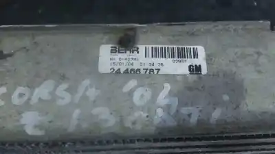 İkinci el araba yedek parçası intercooler için opel corsa c 1.3 16v cdti cat (z 13 dt / ln9) oem iam referansları 24466787  