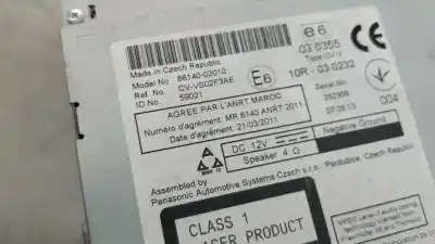 Second-hand car spare part gps navigation system for toyota auris active oem iam references 8614002010  