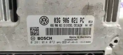 Автозапчастина б/у ебу контролер двигуна для volkswagen caddy ka/kb (2k) 1.9 tdi (bsu) посилання на oem iam 03g906021pc  