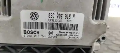 Автозапчасти б/у блок управления двигателем за volkswagen caddy ka/kb (2k) 2.0 sdi ссылки oem iam 03g906016n  