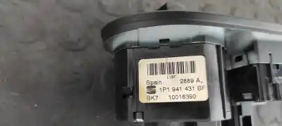 Second-hand car spare part headlights switch for seat leon (1p1) 1.9 tdi oem iam references 1p1941431bf  