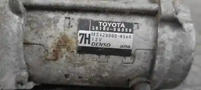 Second-hand car spare part starter motor for toyota yaris (ksp9/scp9/nlp9) básico oem iam references 281000q050  