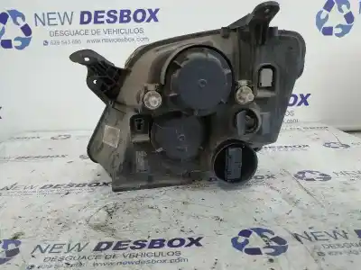 Second-hand car spare part right headlight for opel meriva cosmo oem iam references 93321053  