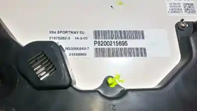 Автозапчасти б/у приборная доска за renault scenic rx4 (ja0) 1.9 dci sportway ссылки oem iam p8200215695  
