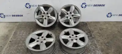Автозапчастина б/у комплект коліс для renault scenic rx4 (ja0) 1.9 dci diesel cat посилання на oem iam 7700438292