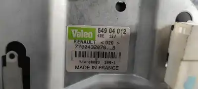 Автозапчастина б/у двигатель заднього склоочисника для renault scenic rx4 (ja0) 1.9 dci diesel cat посилання на oem iam 7700432076  