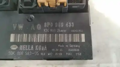 Piesă de schimb auto la mâna a doua unitate de control închidere pentru audi a3 (8p) 2.0 tdi attraction quattro referințe oem iam 8p0959433  