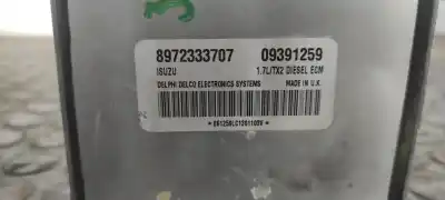 Pezzo di ricambio per auto di seconda mano centralina motore per opel corsa c 1.7 16v di cat (y 17 dtl / lk8) riferimenti oem iam 09391259  