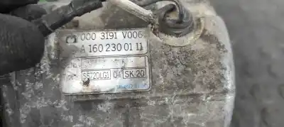 Second-hand car spare part air conditioning compressor for smart cabrio pulse oem iam references a1602300111  