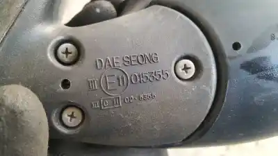 Second-hand car spare part right rearview mirror for daewoo lanos 1.4 cat oem iam references 015355  