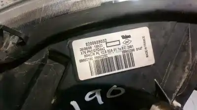 Second-hand car spare part left headlight for renault kangoo (f/kc0) 1.5 dci diesel 68 cv / 50 kw oem iam references 8200589032  