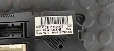 Автозапчастина б/у клімат-контроль для ford s-max (ca1) titanium (03.2010->) посилання на oem iam 7s7t18c612ak  