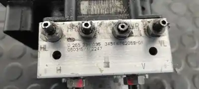 Peça sobressalente para automóvel em segunda mão abs por bmw x3 (e83) 2.0 16v diesel cat referências oem iam 3451341929601  