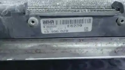 Second-hand car spare part air conditioning condenser / radiator for opel combo arizona oem iam references 13106020  