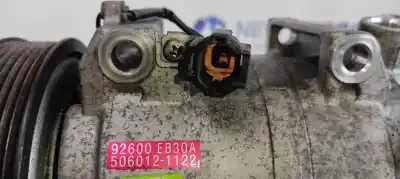 Second-hand car spare part air conditioning compressor for nissan cabstar yd25 euro4 oem iam references dks17d  