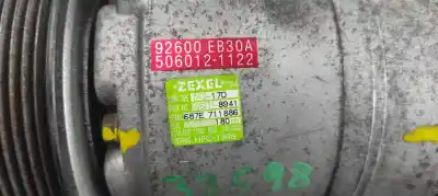 Second-hand car spare part air conditioning compressor for nissan cabstar yd25 euro4 oem iam references dks17d  