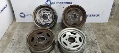 Peça sobressalente para automóvel em segunda mão jogo de jantes por land rover discovery (salljg/lj) tdi referências oem iam ntc5193  