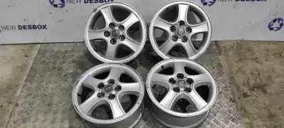 Peça sobressalente para automóvel em segunda mão jogo de jantes por hyundai santa fe (sm) 2.0 gls crdi referências oem iam 