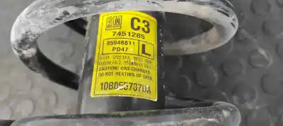 Peça sobressalente para automóvel em segunda mão amortecedor dianteiro esquerdo por chevrolet captiva 2.0 vcdi lt referências oem iam 95948811  